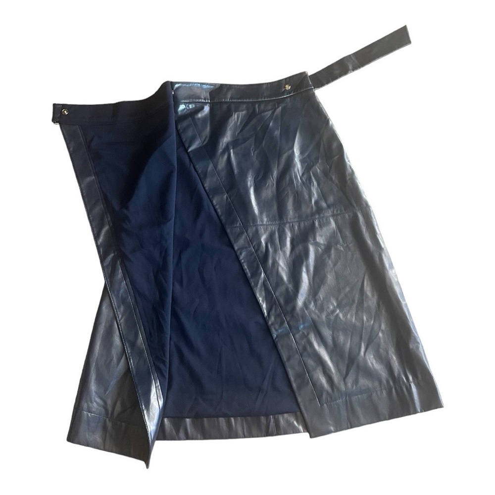 Ted Baker Elii Faux Leather Wrap Skirt - Picture 5 of 11
